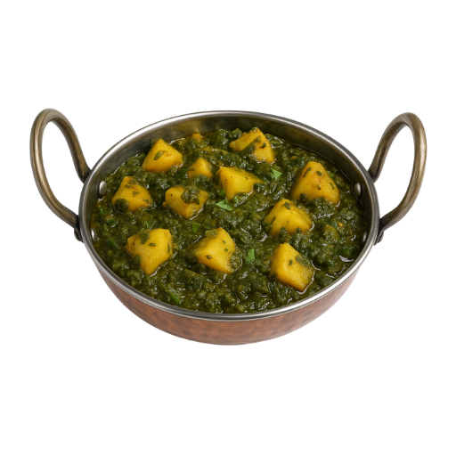 Aloo Palak Vegan